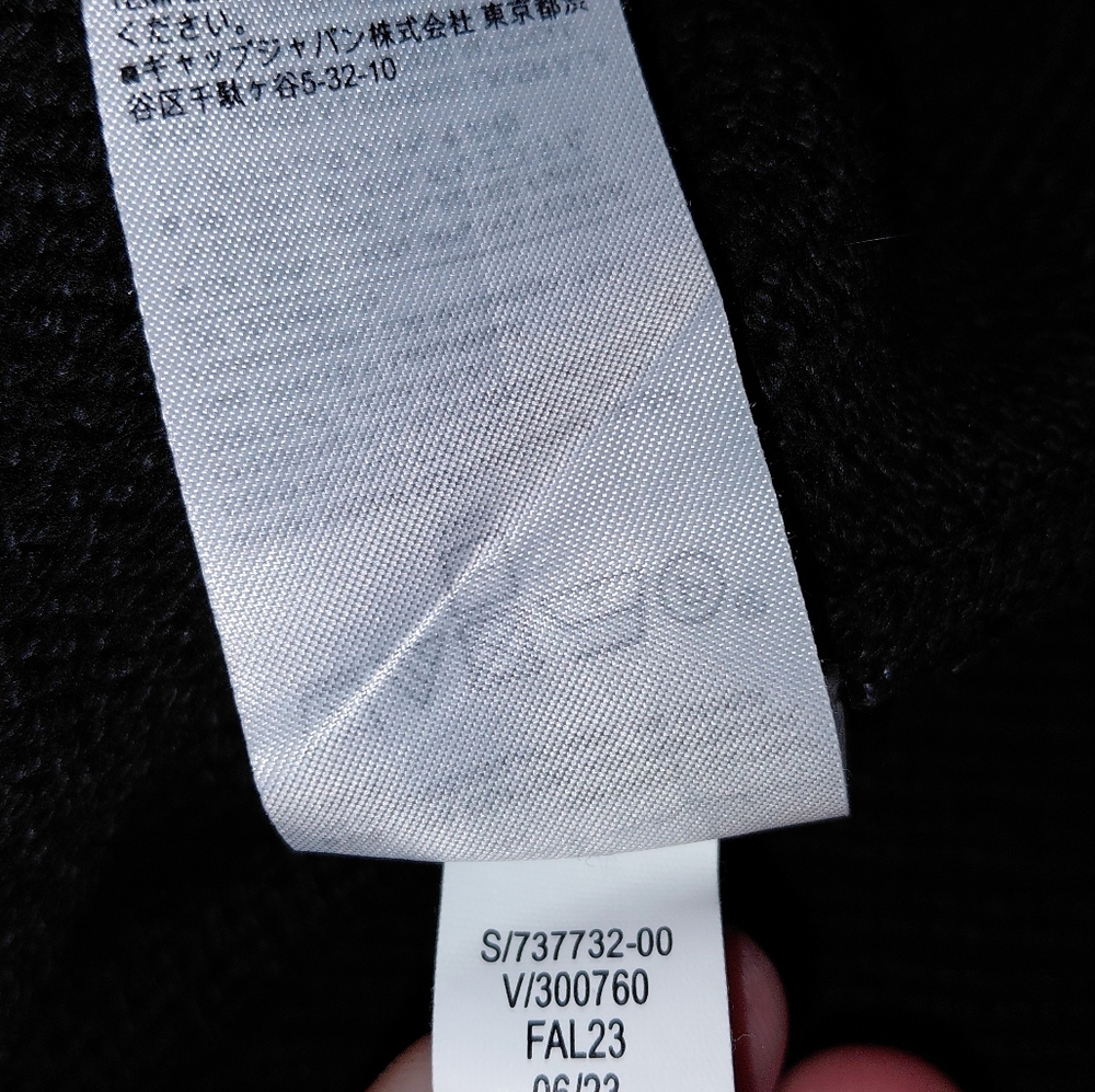 BANANA REPUBLIC Black Volume Sleeve Ribbed Sweater XS EUC - Picture 9 of 11